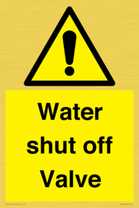 Water shut off Valve